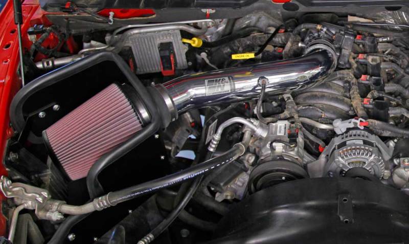 K&N 2013 Compatible with Dodge Ram 1500 V8-4.7L High Flow Performance Air Intake Kit 77-1571KP