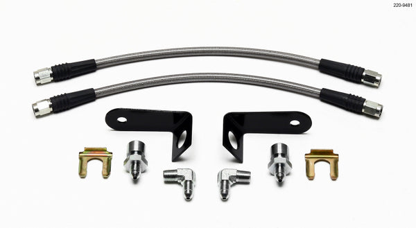 Wilwood Flexline Kit Front Kit Car w/FSL4 Caliper 220-9481