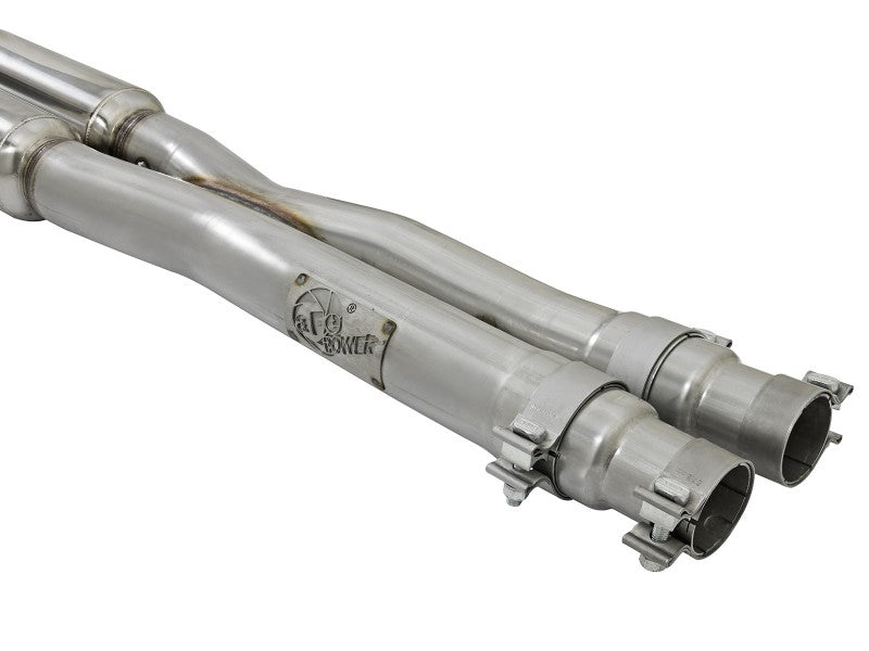 aFe 11-21 Compatible with Dodge Durango V6-3.6L/V8-5.7L MACH Force-Xp 304 SS Cat-Back Exhaust System w/ Polished Tip 49-32086-P