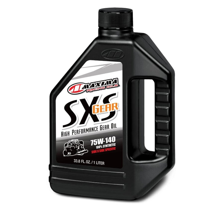 Maxima 40-46901 SXS 75w140 Synthetic Gear Oil 1L Bottle, Single