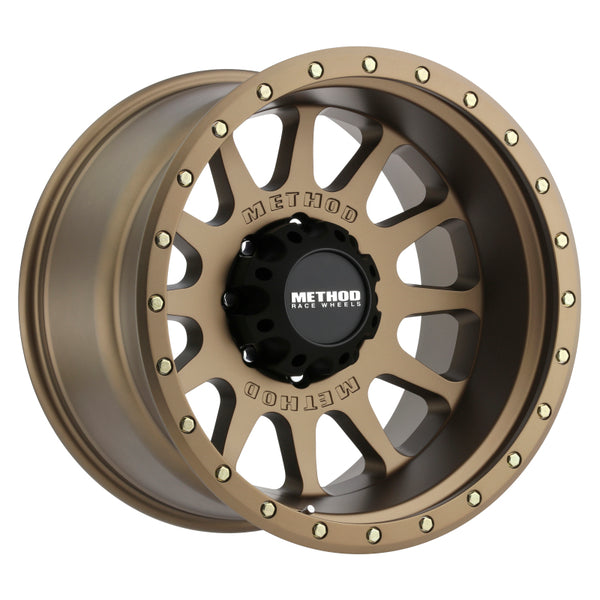 Method Race Wheels mr605 nv 20x10 8x180 -24et 124.1mm method bronze wheel Fits select: 2011-2023 CHEVROLET SILVERADO, 2011-2023 fits gmc SIERRA