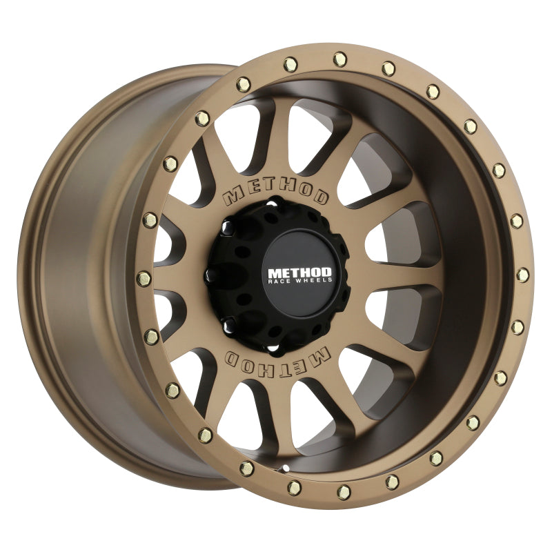 Method MR605 NV 20x10 -24mm Offset 8x6.5 121.3mm CB Method Bronze Wheel MR60521080924N