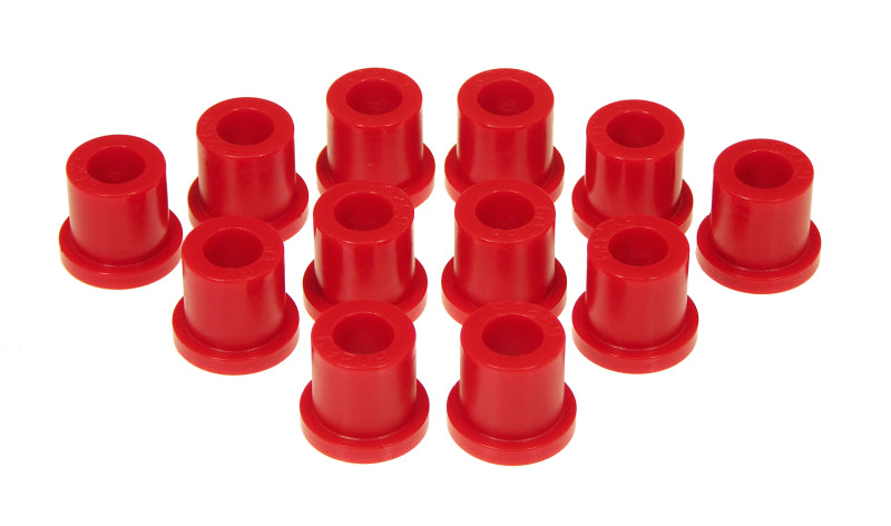 Prothane 79-83 Toyota Truck 2/4wd Rear Spring & Shackle Bushings Red 18-1001