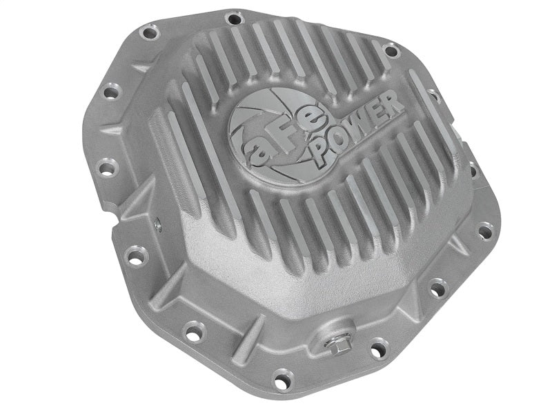 aFe Power Rear Diff Cover Raw Finish 2017 Ford F-350/F-450 V8 6.7L (td) Dana M300-14 (Dually) 46-70380