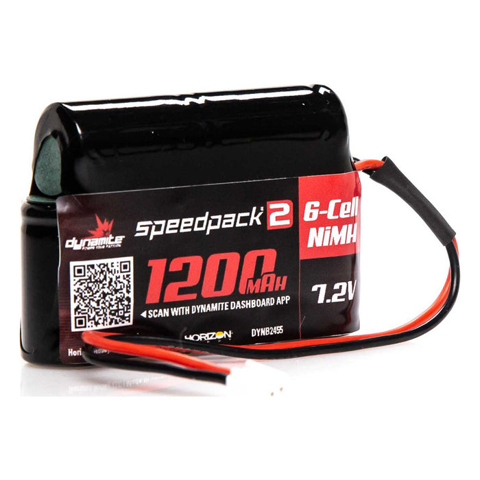 Dynamite SPEEDPACK2 7.2V 1200MAH 6 CELL NiMH PACK MINIS DYNB2455 Car Batteries & Accessories