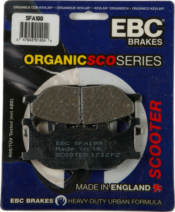 EBC Brakes SFA199 Standard Scooter Brake Pad