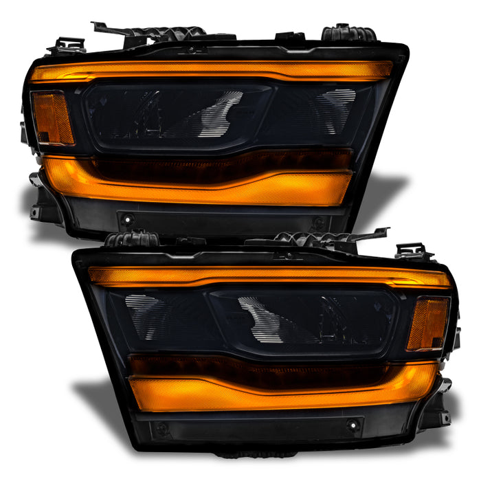 Oracle 19-21 Compatible with Dodge RAM 1500 RGB+W Headlight DRL Kit Reflector LED Headlights SEE WARRANTY 1281-330
