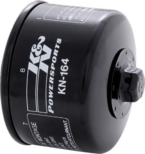 K&N Motorcycle Oil Filter: High Performance, Premium, Designed to be used with Synthetic or Conventional Oils: Fits Select BMW Motorcycles, KN-164
