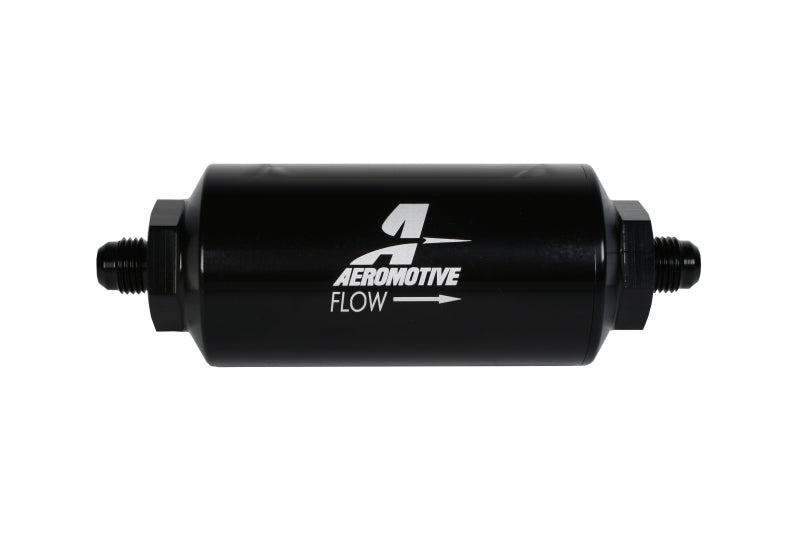 Aeromotive In-Line Filter (AN-06 Male) 100 Micron Stainless Steel Element 12349