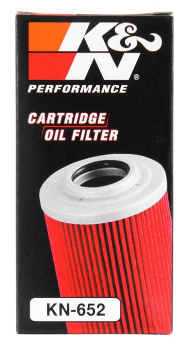 K&N Motorcycle Oil Filter: High Performance, Premium, Designed to be used with Synthetic or Conventional Oils: Fits Select KTM, Husqvarna Vehicles, KN-652