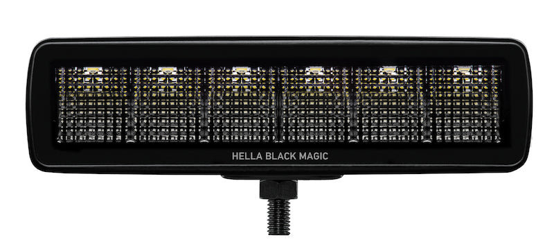 Hella Universal Black Magic 6 L.E.D. Mini Light Bar Flood Beam 358176201