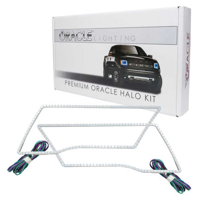 Oracle Compatible with Dodge Ram Sport 09-18 LED Headlight Halo Kit ColorSHIFT w/ BC1 Controller SEE WARRANTY 2250-335