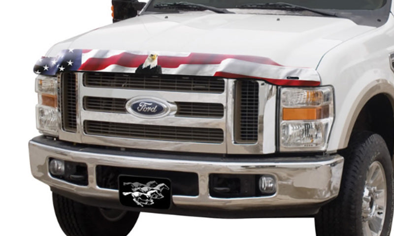 Stampede 2017-2019 Ford F-250 Super Duty Vigilante Premium Hood Protector Flag 2156-30