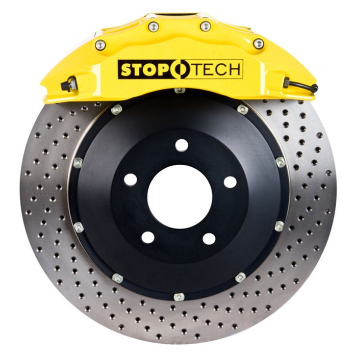 StopTech 00-05 Honda S2000 Yellow ST-60 Caliper 355x32mm Drilled Rotors Front Big Brake Kit 83.429.6700.82