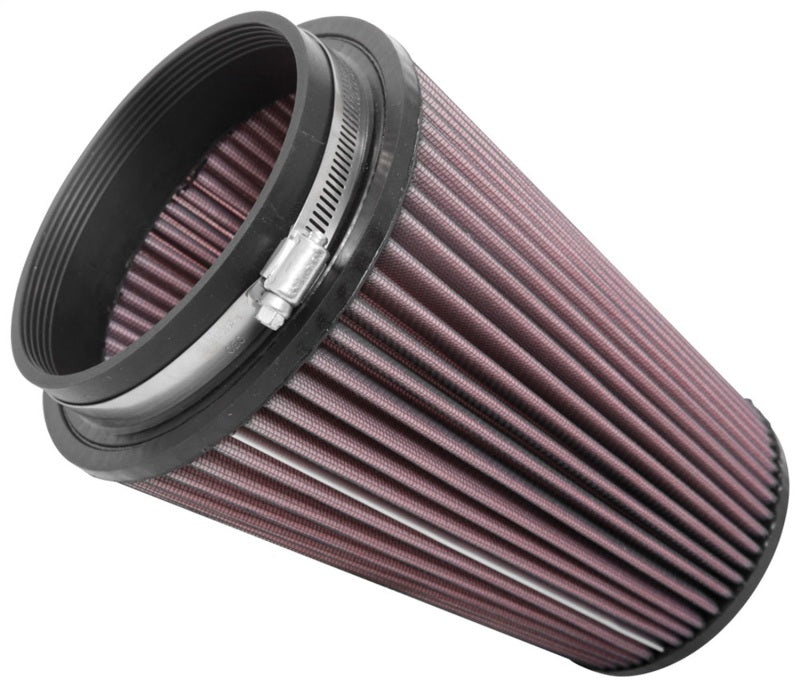 K&N Universal Clamp-On Air Filter 5in FLG / 6-1/2in B / 4-3/8in T / 8-3/4in H RU-2815