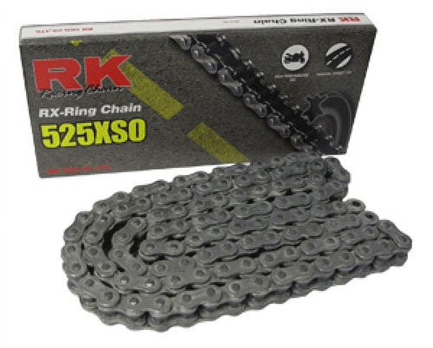 RK 525XSO High Performance RX-Ring Motorcycle Chain 116 Link