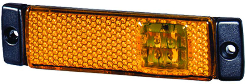 Hella 8645 Series 12V Amber Side Marker Lamp 8645011