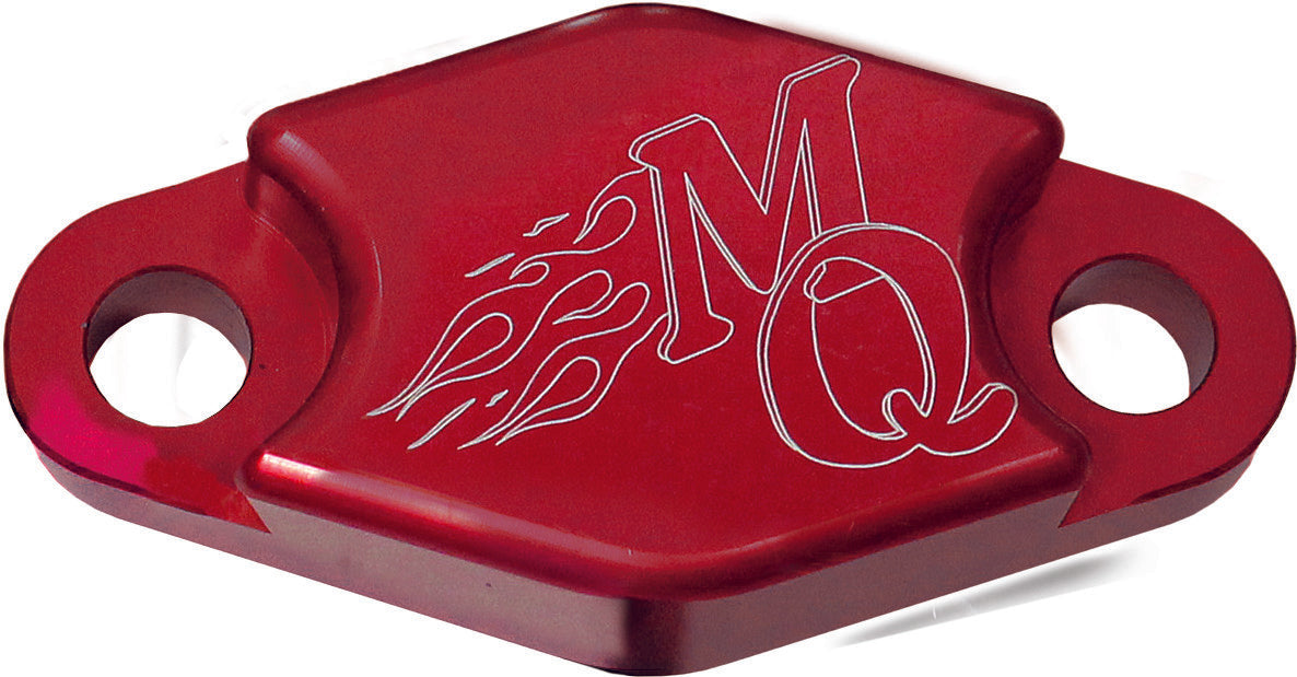 Modquad Brake Block Off Plate (Red) PB-1RD