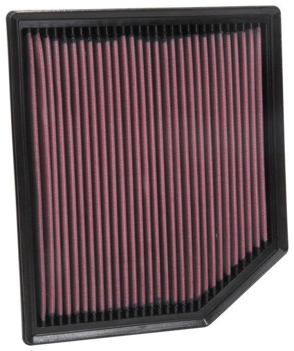 K&N 2018 compatible with Jeep Grand Cherokee V8-6.2L F/I Replacement Drop In Air Filter 33-5077