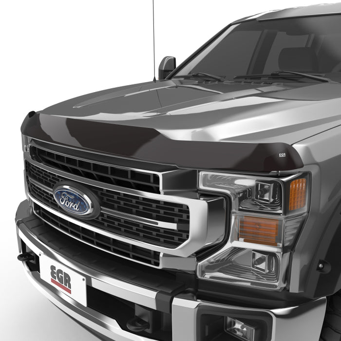 EGR 17+ Ford F-250/F-350 Superguard Hood Shield Smoke Finish 303911