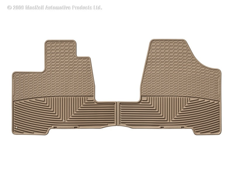 WeatherTech 04-10 Toyota Sienna Front Rubber Mats Tan W41TN