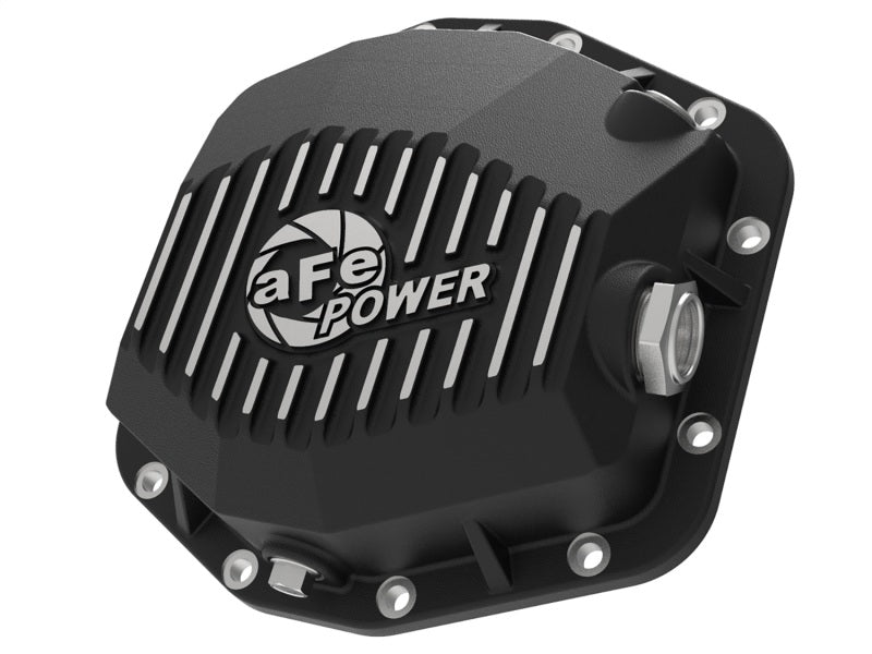 aFe Pro Series Rear Differential Cover Black 2018+ compatible with Jeep Wrangler (JL) V6 3.6L (Dana M220) 46-71000B