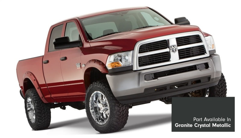 Bushwacker 20-22 Ram 1500 (Excl. Rebel/TRX) 76.3/67.4in Bed Pkt Style Flares 4pc Grnite Cryst Met 50924-65