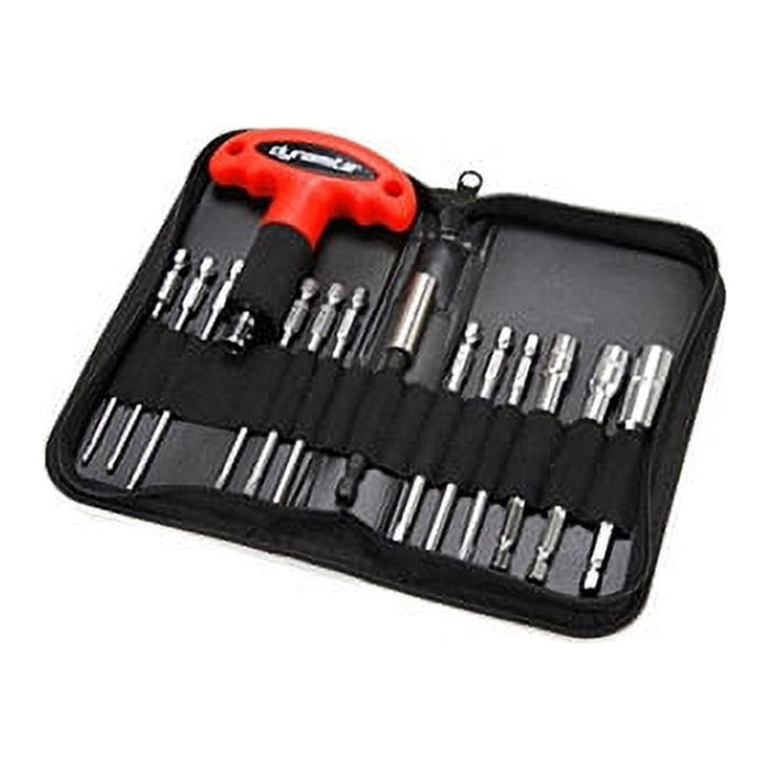 Dynamite Deluxe 1/4" Large Scale Tool Set with Handle 100/110mm DYNT1074 Hand Tools Misc