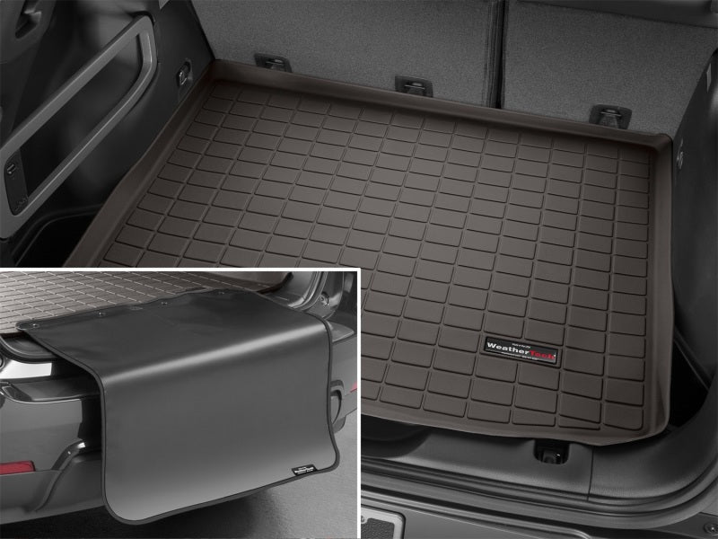 WeatherTech 2022+ compatible with Jeep Grand Cherokee Behind 2nd Row Seating Cargo Liner w/Bumper Protector Cocoa 431530SK