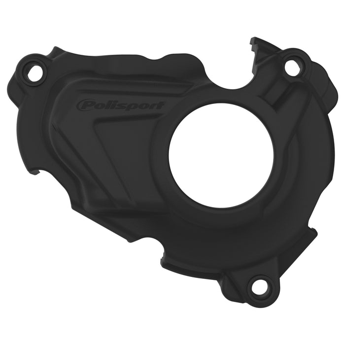 Polisport Ignition Cover Protector (BLACK) For 19-23 YAMAHA YZ250F