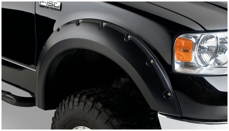 Bushwacker 04-08 Ford F-150 Pocket Style Flares 2pc Black 20053-02