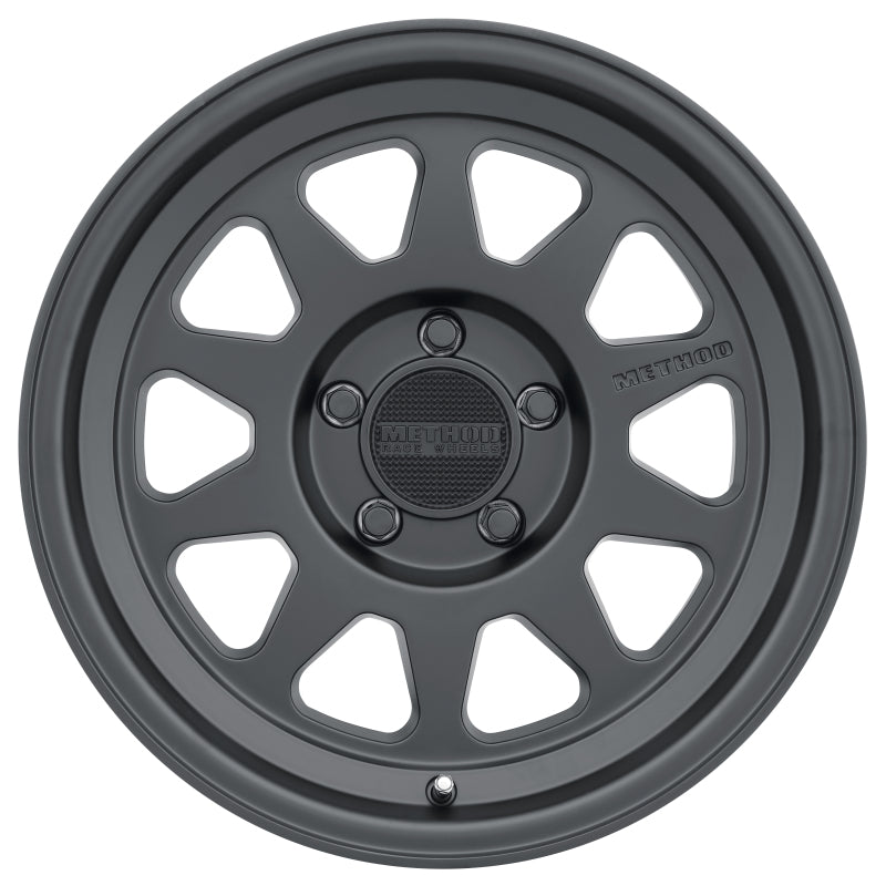 Method MR316 18x9 +18mm Offset 5x150 110.5mm CB Matte Black Wheel MR31689058518