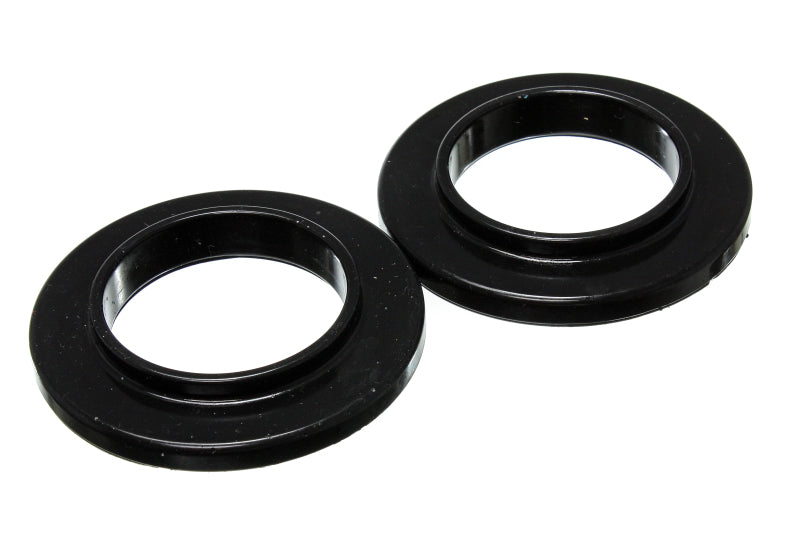 Energy Suspension Universal 2 3/4in ID 4 9/16in OD 3/4in H Black Coil Spring Isolators (2 per set) 9.6104G