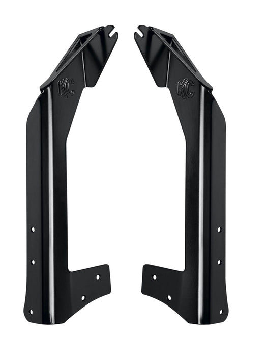 KC HiLiTES compatible with Jeep JK 50in. Overhead Xross Bar Light Mount (Bar Only/Req. Mount Brackets) Black 7419