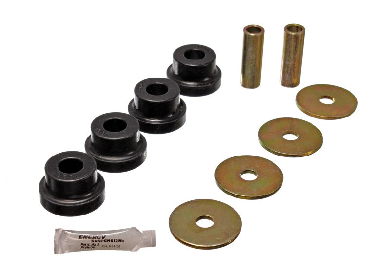 Energy Suspension 70-78 Compatible with Nissan 240Z/260Z/280Z Black Differential Carrier (Mustache Bar) Bushings 7.1102G