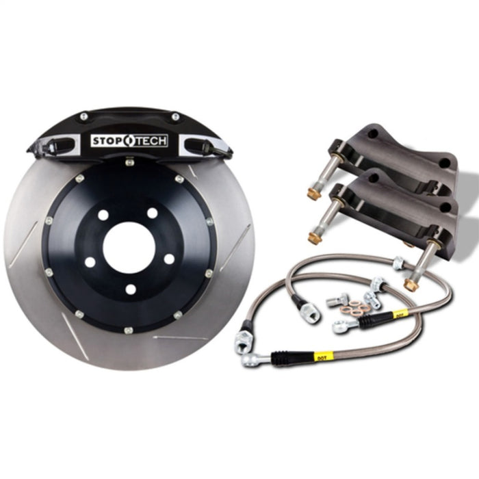 StopTech BBK 95-99 BMW M3 (E36) / 98-02 MZ3 Coupe/Roadster Front ST-40 332x32 Black Slotted Rotor 83.131.4600.51