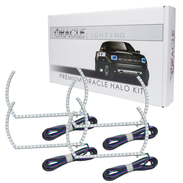 Oracle Chevy Silverado 14-15 Halo Kit Projector Style ColorSHIFT w/ Simple Controller SEE WARRANTY 2386-504