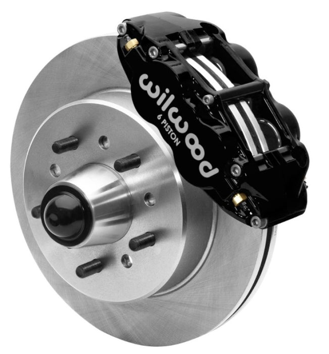 Wilwood Forged Narrow Superlite 6R Front Big Brake Kit 12.19in Rotors 88-98 C1500 Black 140-15948