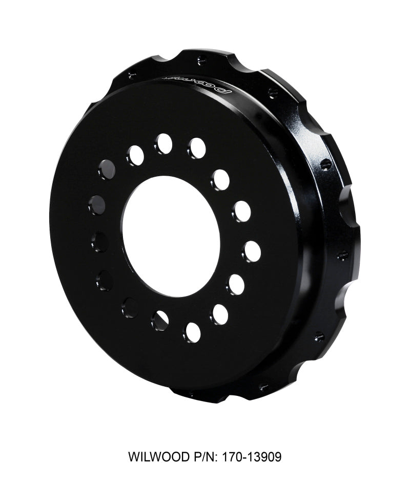 Wilwood Hat-Park Brake 1.54in Offset Multi-5 Lug 3.12in Register 12 on 8.75in 170-13909
