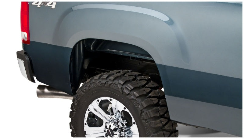 Bushwacker 07-13 GMC Sierra 1500 Fleetside Extend-A-Fender Style Flares 2pc 69.3in Bed Black 40110-02