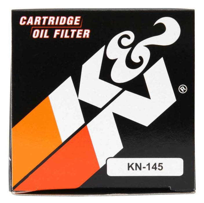 K&N Motorcycle Oil Filter: High Performance, Premium, Designed to be used with Synthetic or Conventional Oils: Fits Select Yamaha Vehicles, KN-145