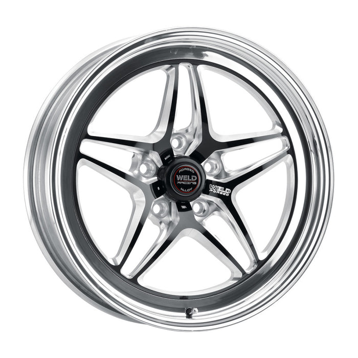 Weld S81 18x10.5 / 5x4.75 BP / 8.7in. BS Black Wheel 3.18 ID (Med Pad) 81MB8105B87A