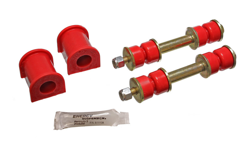 Energy Suspension 86-97 Compatible with Nissan 720 & Hardbody PickUp 4WD Red 20mm Front Sway Bar Frame Bushings 7.5109R