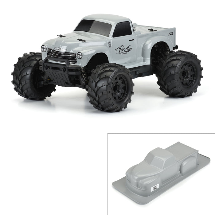 Pro-Line Racing Early 50's Chevy Tough-Color Stone Gray Body PRO325514 Car/Truck Bodies wings & Decals