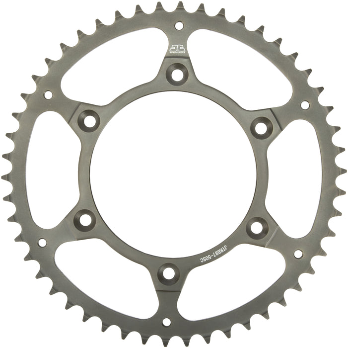 JT Sprockets JTR210.50SC 50 Tooth Self Cleaning Lightweight Steel Rear Sprocket, Single