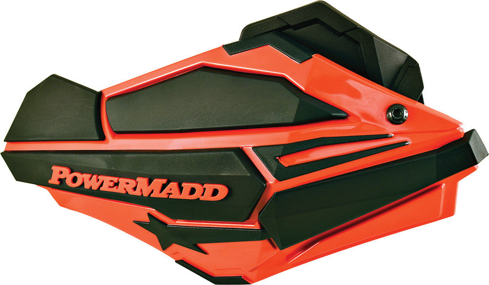 PowerMadd 34455 Black Sentinel Handguard Mirror Kit (Fixed/Fold In)