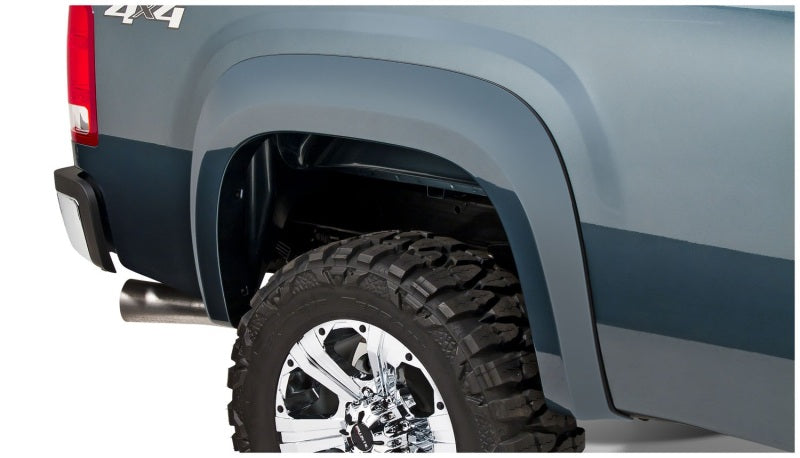 Bushwacker 07-13 GMC Sierra 1500 Fleetside Extend-A-Fender Style Flares 2pc 69.3in Bed Black 40110-02