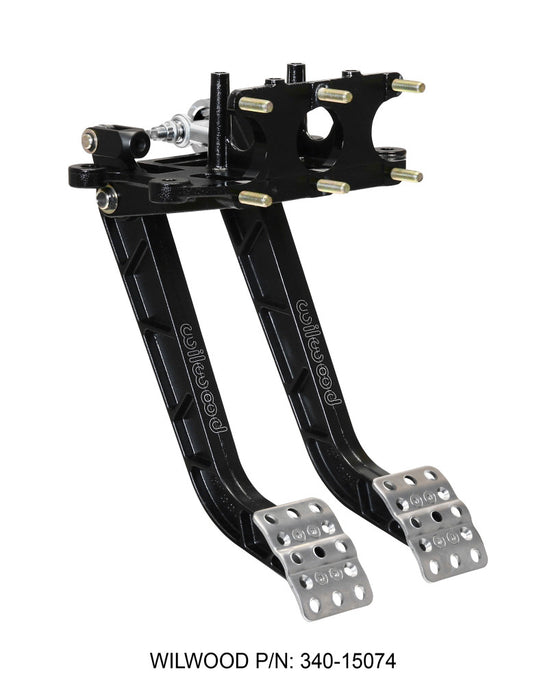 Wilwood Adjustable-Trubar Dual Pedal Brake / Clutch Rev. Swing Mount 6.25:1 340-15074