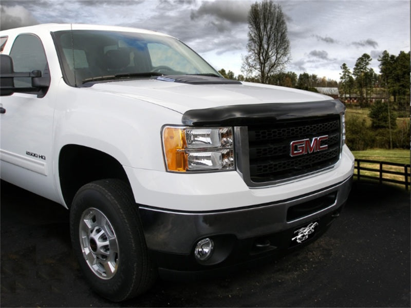 Stampede 2011-2014 GMC Sierra 2500 HD Vigilante Premium Hood Protector Smoke 2049-2