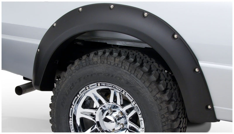 Bushwacker 93-11 Ford Ranger Styleside Pocket Style Flares 4pc 72.0/84.0in Bed Black 21915-02